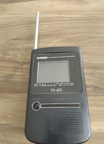 Casio tv470 model cep telebizyonu 