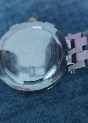 Versace Klasik Erkek Saat Altın Gri - Görsel 3