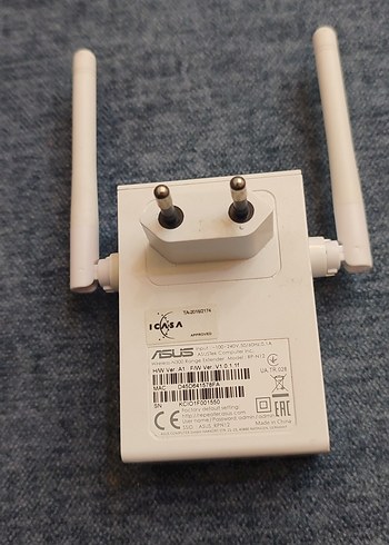 Beyaz ASUS Kablosuz Menzil Genişletici - Görsel 2