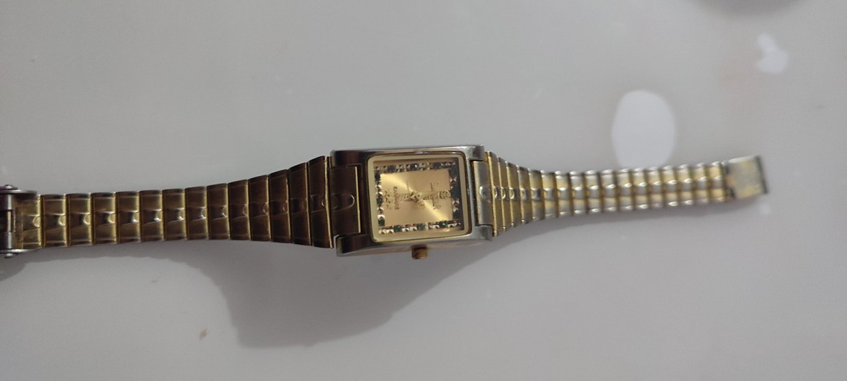 Swistar altın kaplama bayan kol saati - Görsel 2