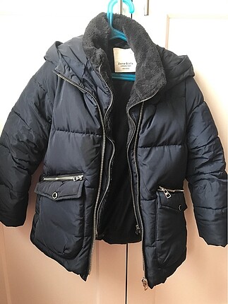 Zara kaz tüyü çoçuk mont