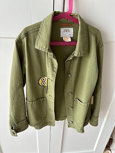 Zara Kiz çoçuk minnion çeket