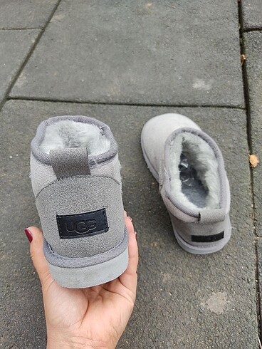 38 Beden gri Renk Ugg ultra mini