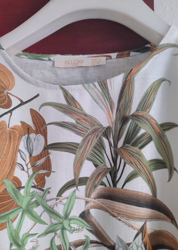 Bohem Tarz Uzun Bej Baskılı ikili takım - Görsel 5