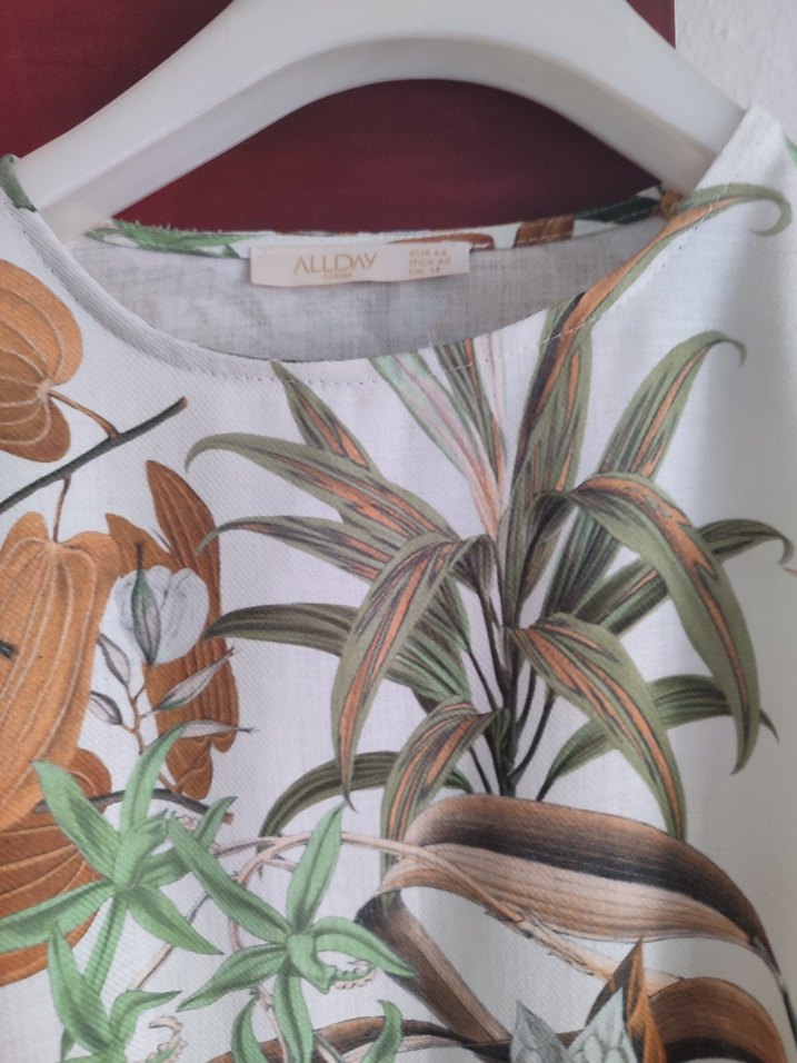 Bohem Tarz Uzun Bej Baskılı ikili takım - Görsel 5