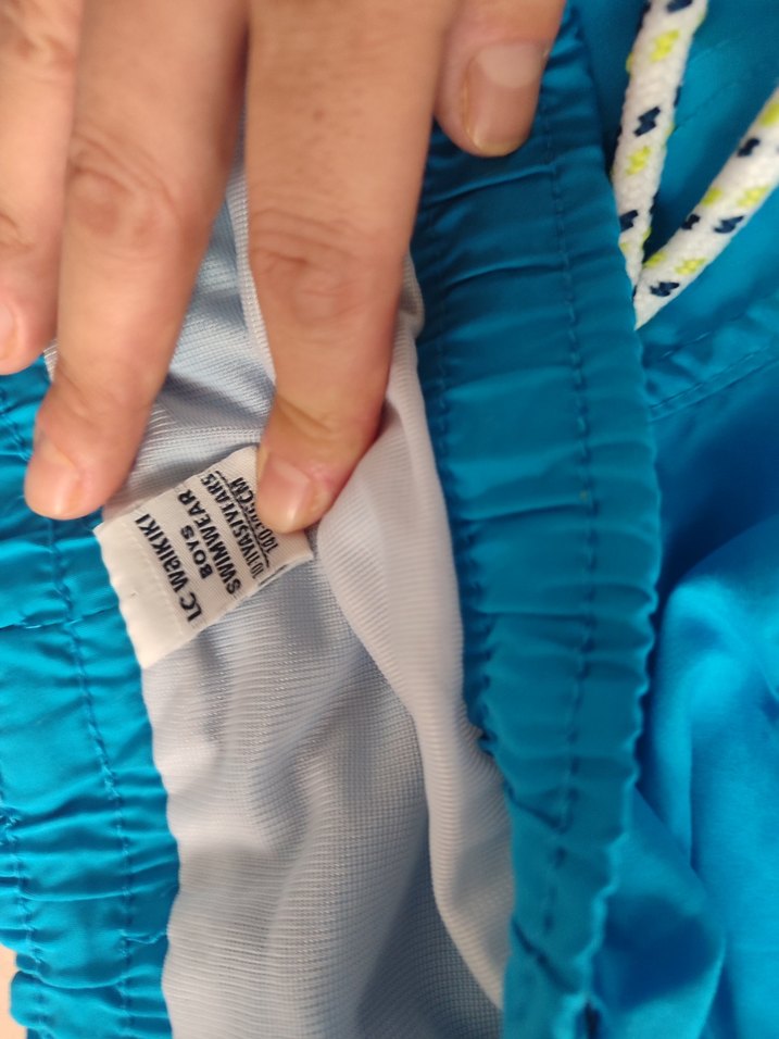 Erkek Çocuk Mavi Yüzme Şortu - Görsel 3