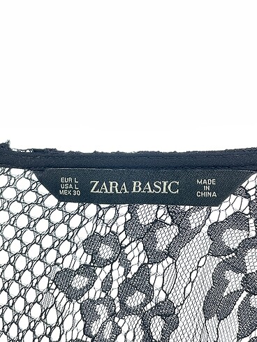 l Beden siyah Renk Zara Kısa Elbise %70 İndirimli.