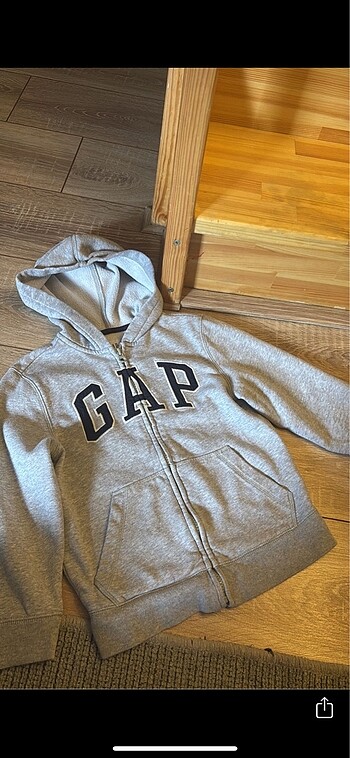 Gap fermuarlı sweeat