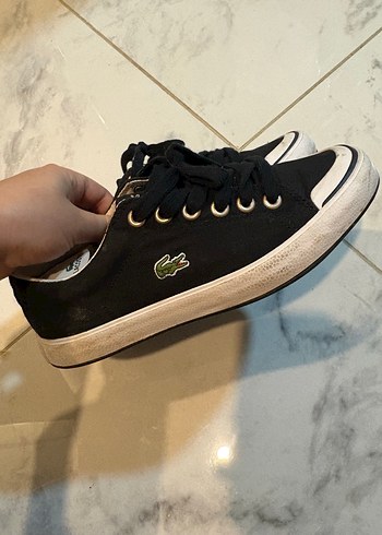 Siyah Bağcıklı Rock Punk Sneakers - Görsel 9