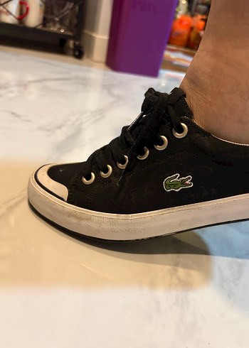 Siyah Bağcıklı Rock Punk Sneakers - Görsel 2