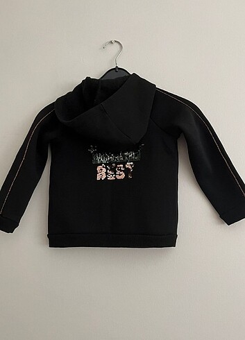 Defacto Kiz Çocuk fermuarlı sweatshirt