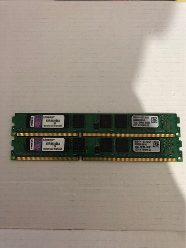 Kingston DDR3 4+4 8gb 1600mhz cl11 ram