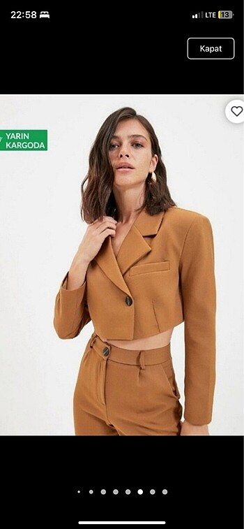 Blazer ceket