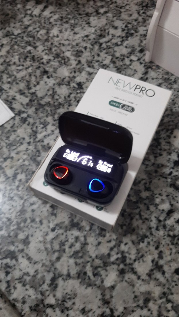 NEWPRO Siyah Kablosuz Kulaklık sıfır - Görsel 2