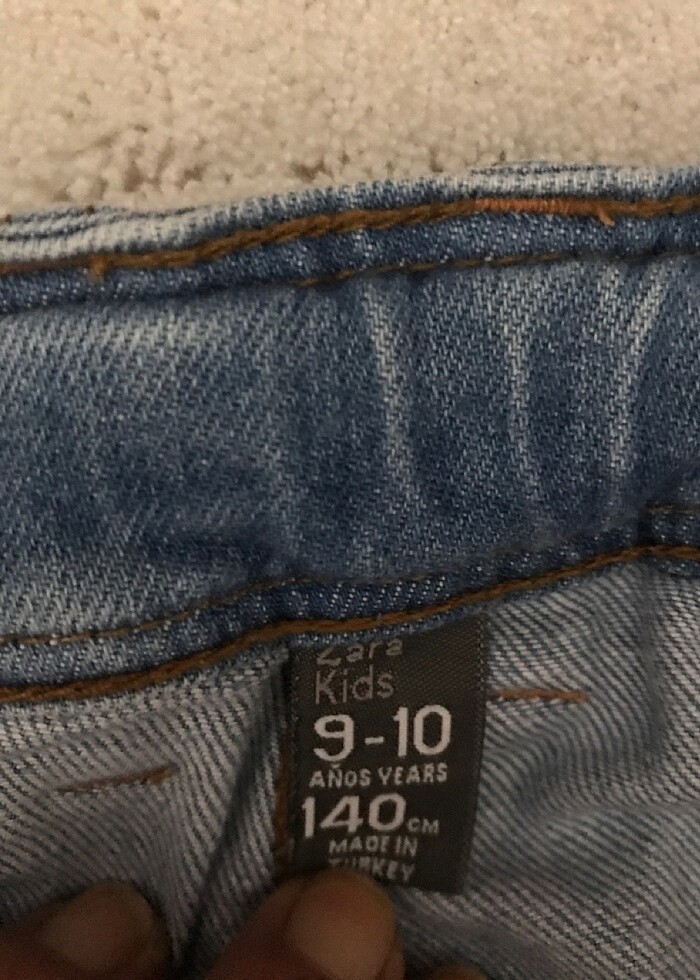 Zara kids kot şort - Görsel 2