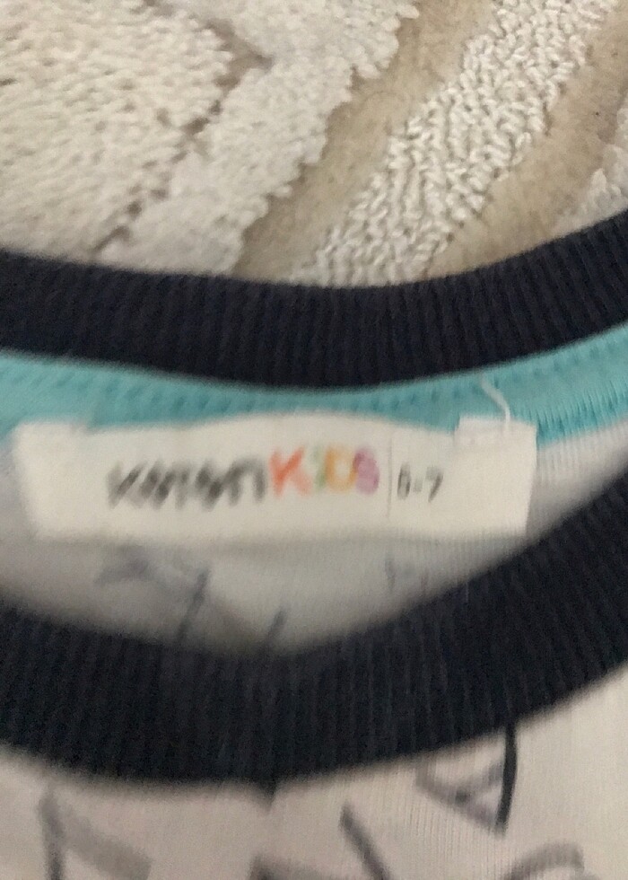 Koton desenli tişört yeni - Görsel 2