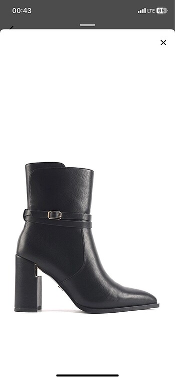 Nine west topuklu bot etiketli