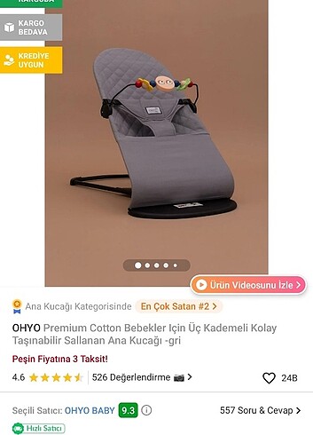 OHYOBABY anakucağı 