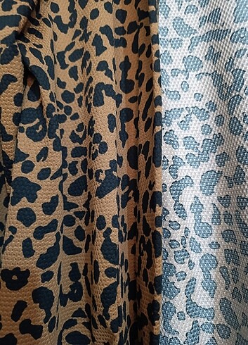 xl Beden kahverengi Renk Leopar ceket