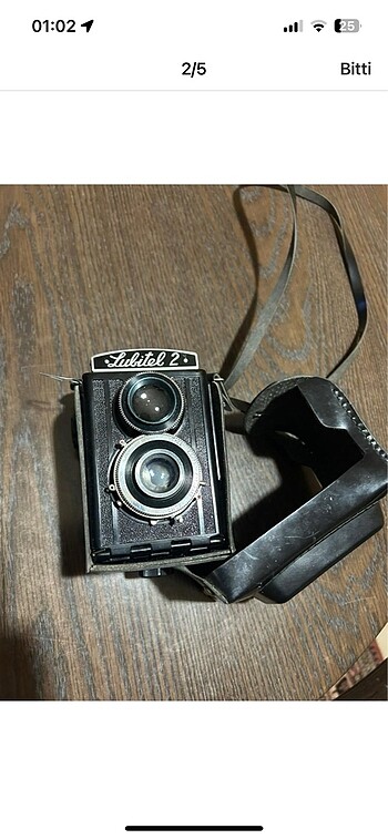 Antika fotoğraf makinesi