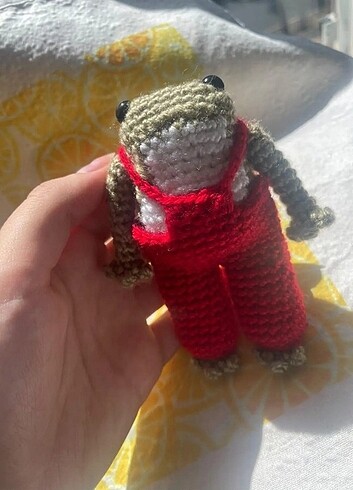 Diğer Amigurumi oyuncak kurbağa 