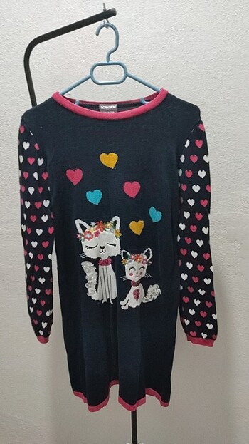 LC Waikiki LCW kız çocuk örgü elbise