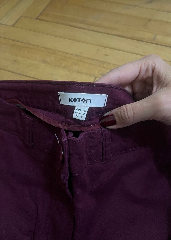 Gabardin pantolon - Görsel 2