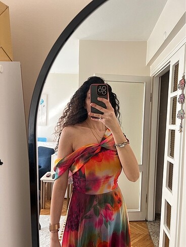 Zara Şifon elbise