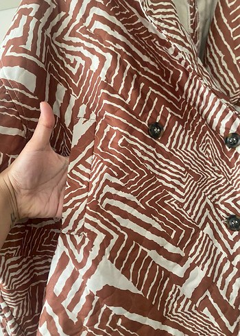 Oversize trençkot - Görsel 6