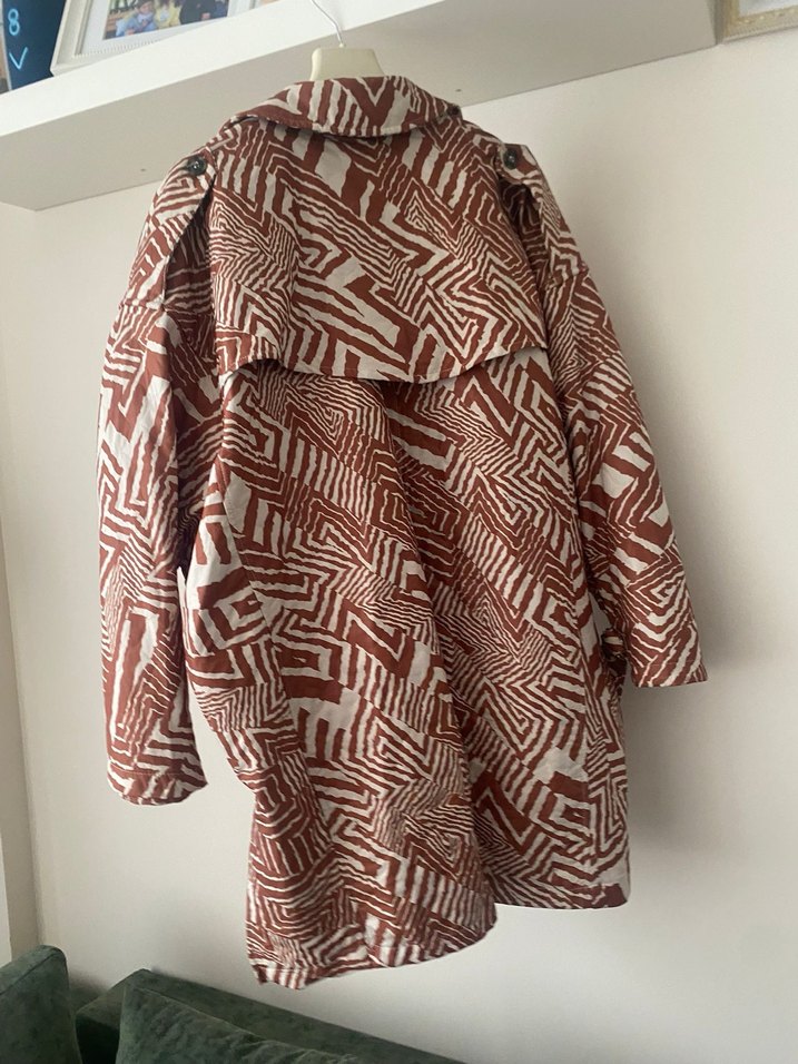 Oversize trençkot - Görsel 2