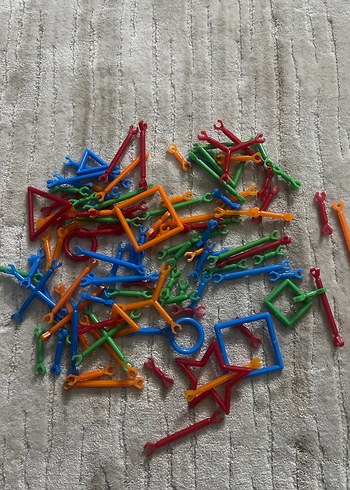 Renkli Eğitici Yapı Blokları Seti - Görsel 5