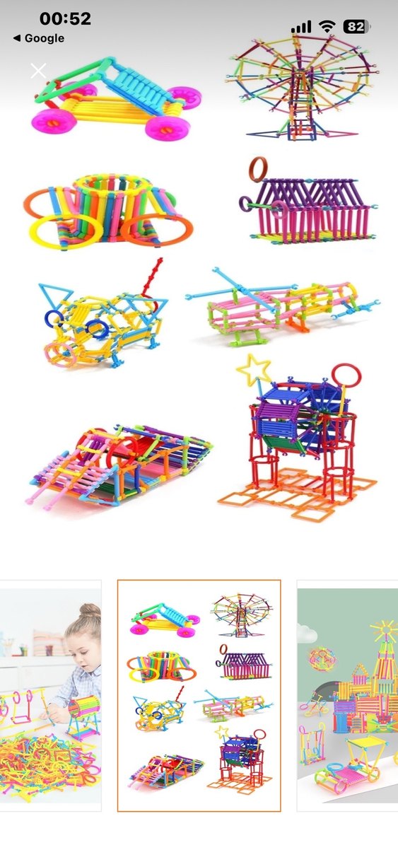 Renkli Eğitici Yapı Blokları Seti - Görsel 3