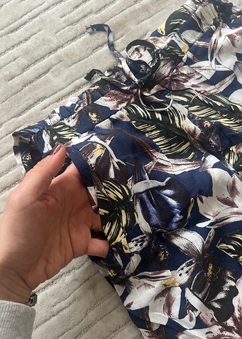 Pastel Renkli V Yaka Tulum - Görsel 5