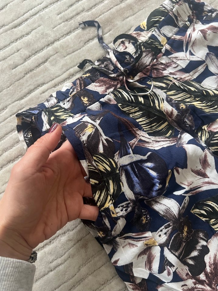 Pastel Renkli V Yaka Tulum - Görsel 5