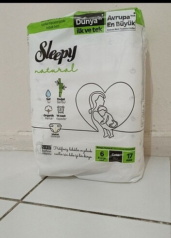 Sleepy Sleepy natural bebek bezi