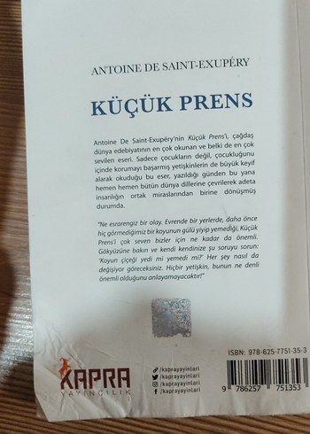 Küçük Prens - Antoine de Saint-Exupéry - Görsel 2