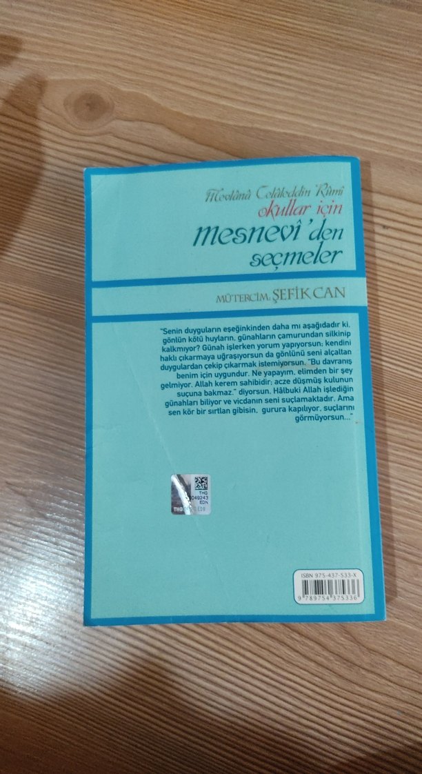 Mesnevi'den Seçmeler - Şefik Can - Görsel 2