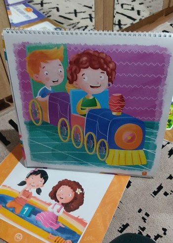 Çocuklar İçin Eğitici Kitap Seti 10 dev kitap - Görsel 6