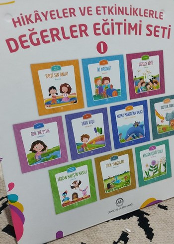 Çocuklar İçin Eğitici Kitap Seti 10 dev kitap - Görsel 3