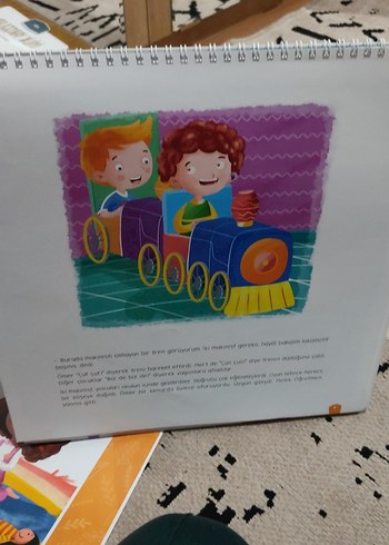 Çocuklar İçin Eğitici Kitap Seti 10 dev kitap - Görsel 5