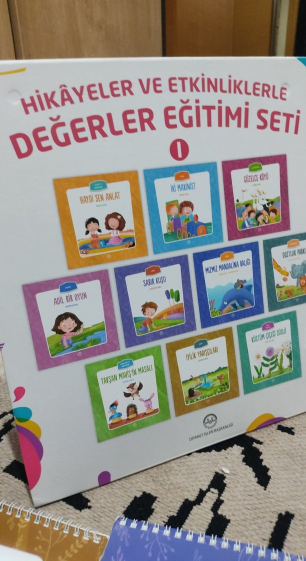 Çocuklar İçin Eğitici Kitap Seti 10 dev kitap - Görsel 3
