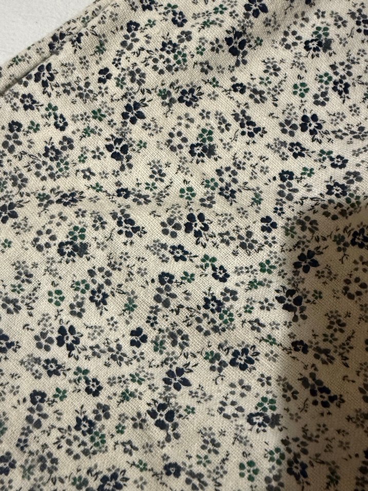 Çok renkli keten şort - Görsel 2