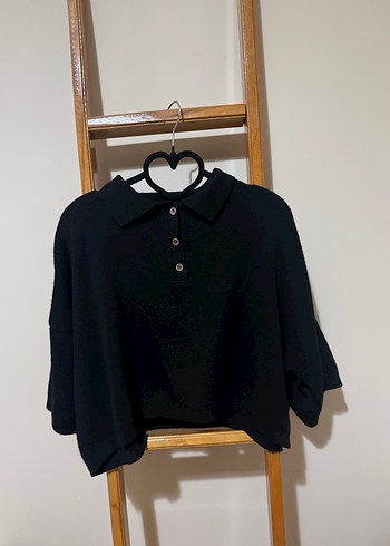 Polo Yaka Kısa Kollu Triko - Görsel 2