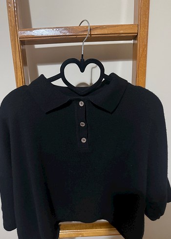 Polo Yaka Kısa Kollu Triko - Görsel 3