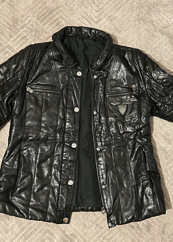 Diğer Orjinal Deri Biker Ceket