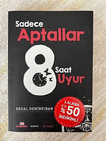 Sadece aptallar 8 saat uyur , kitap