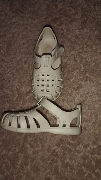 LC Waikiki LC WAIKIKI KIZ BEBEK 22 NUMARA BEJ RENGİ SANDALET