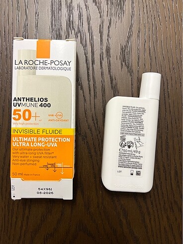  Beden La Roche Posay Anthelios Uvmune 400 spf50+50 ml
