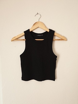 siyah croptop