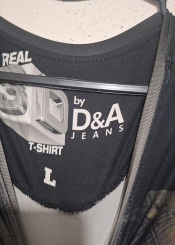 Siyah Baskılı Punk Tarzı Erkek Tişört - Görsel 2